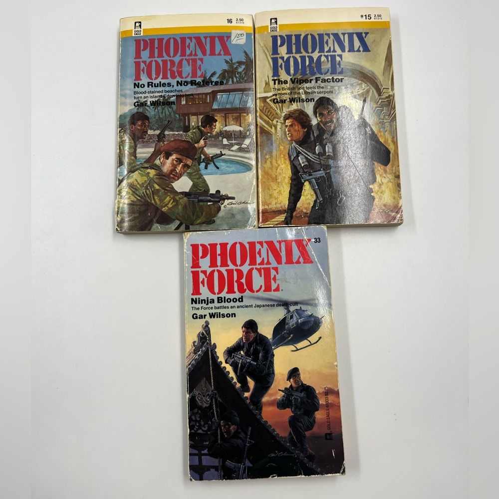 Phoenix Force Vintage Book X 3